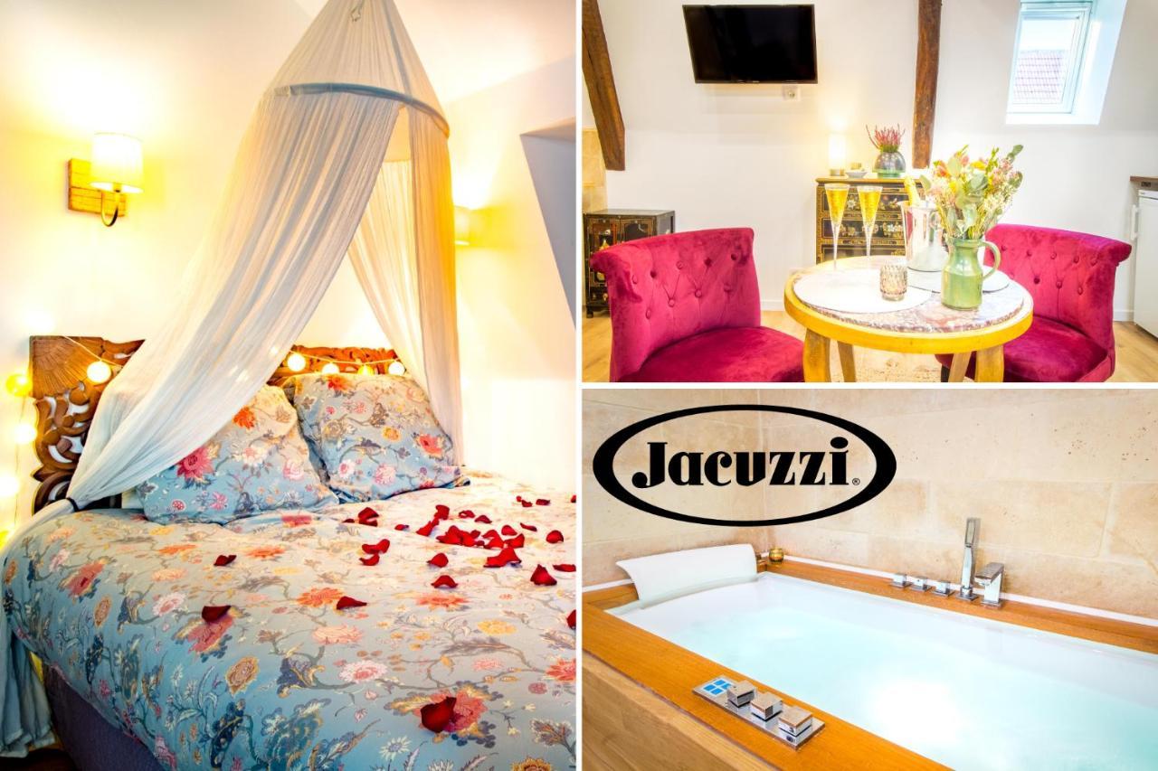 Jacuzzi - La Petite Romantique - Flobnb 拉昂 外观 照片